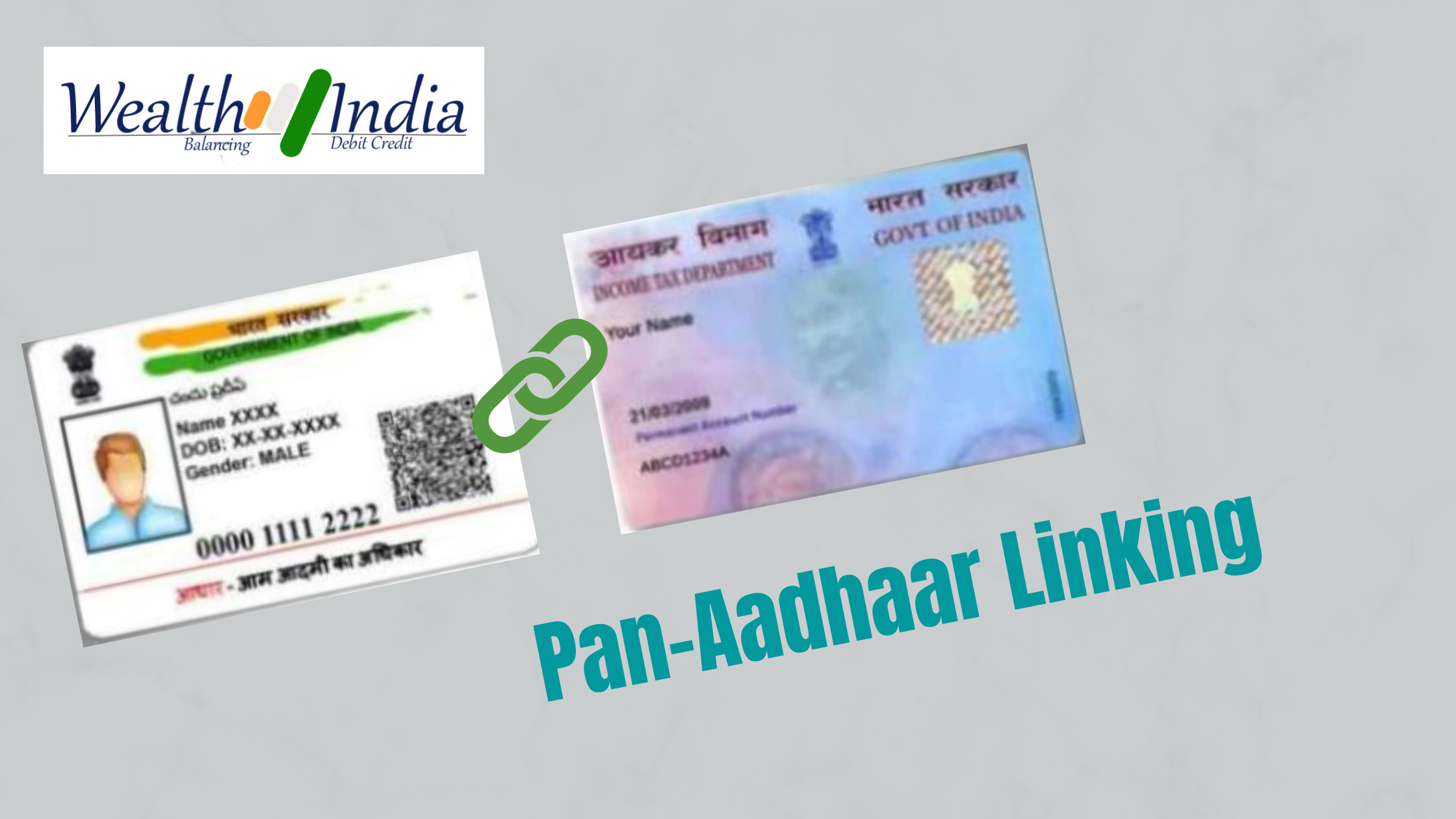 Pan-Aadhaar Linking
