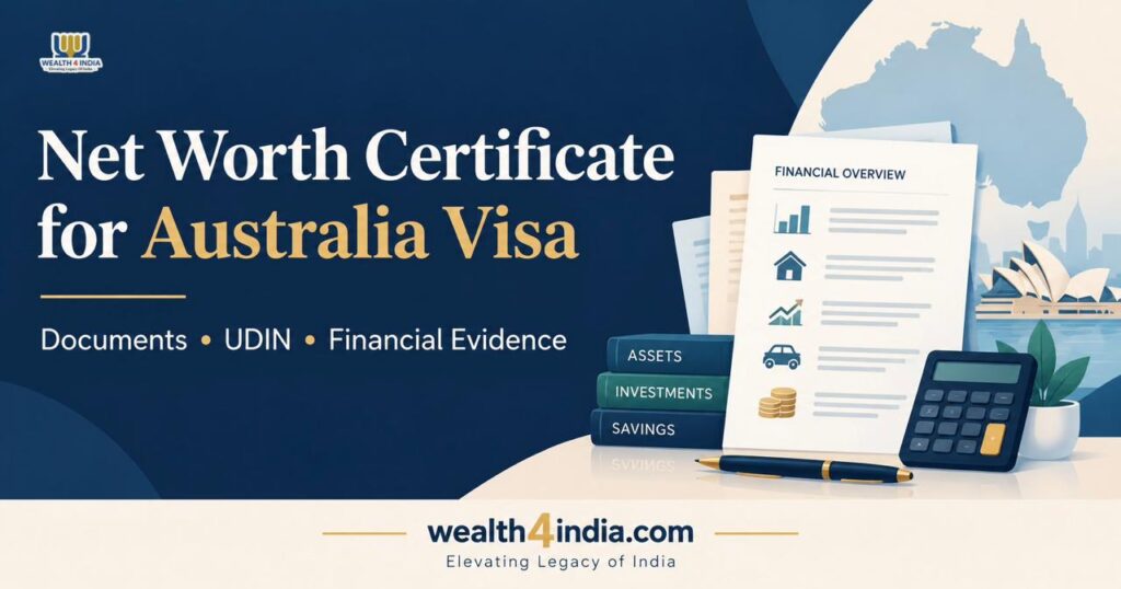 Net Worth Certificate for Australia Visa
