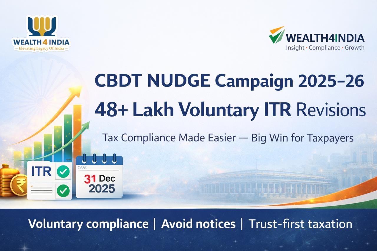Big Tax Update - 48+ Lakh Taxpayers Voluntarily Revised ITRs